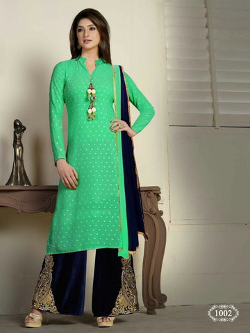 4 Color 4 Pcs Indian Pakistani Bollywood Designer & Georgette Salwar Kameez Suits