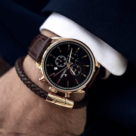 Gents Chronograph Rose Gold