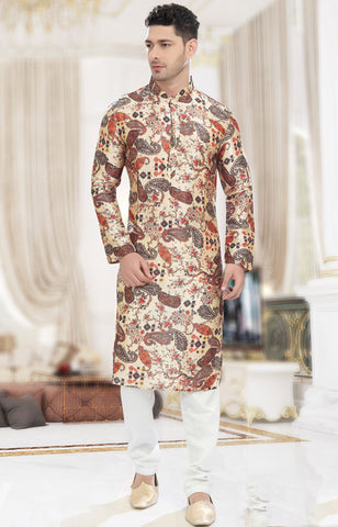 Gents Printed Kurta