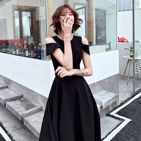 2020 Sale Vestidos De Festa Curto Gengli Toast To The Bride 2020 Autumn Wedding Thank You Banquet Dress Female Noble Slim Back