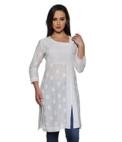 White Kurti Top